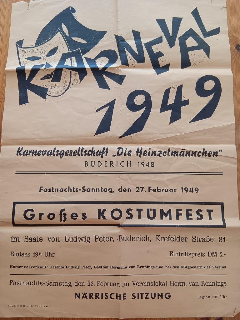 Werbung anno 1949