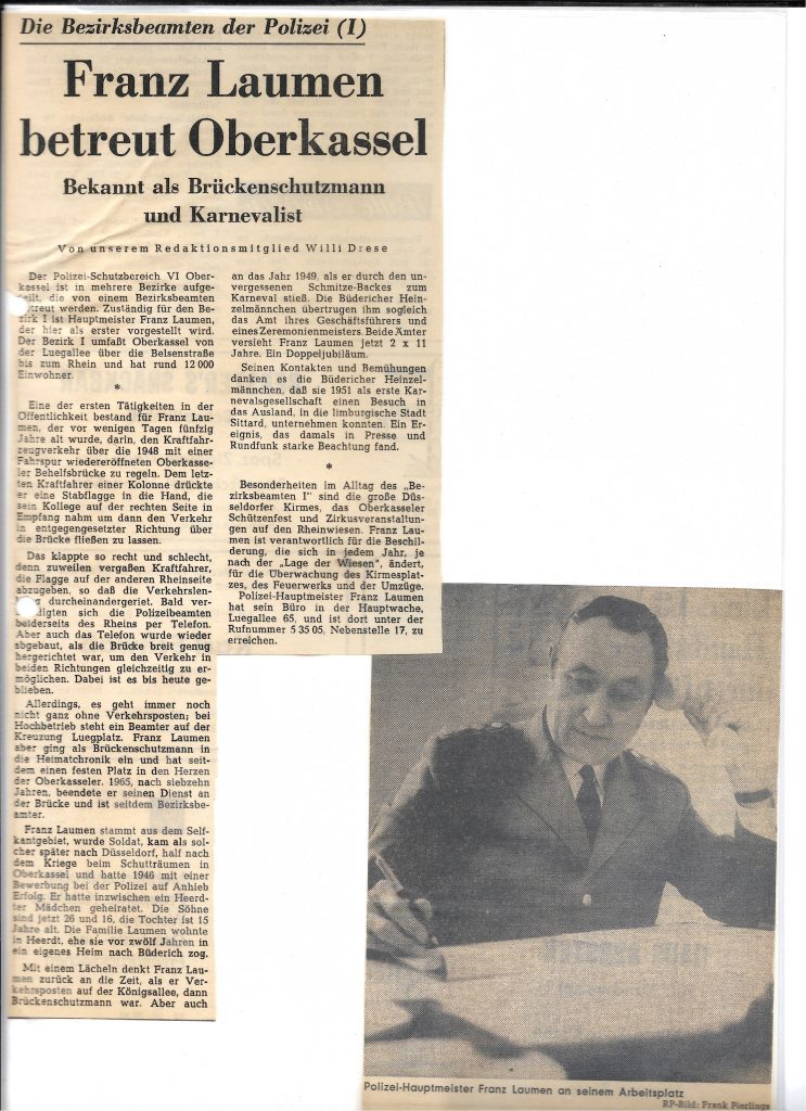 Geschäftsführer und Bezirksschutzmann