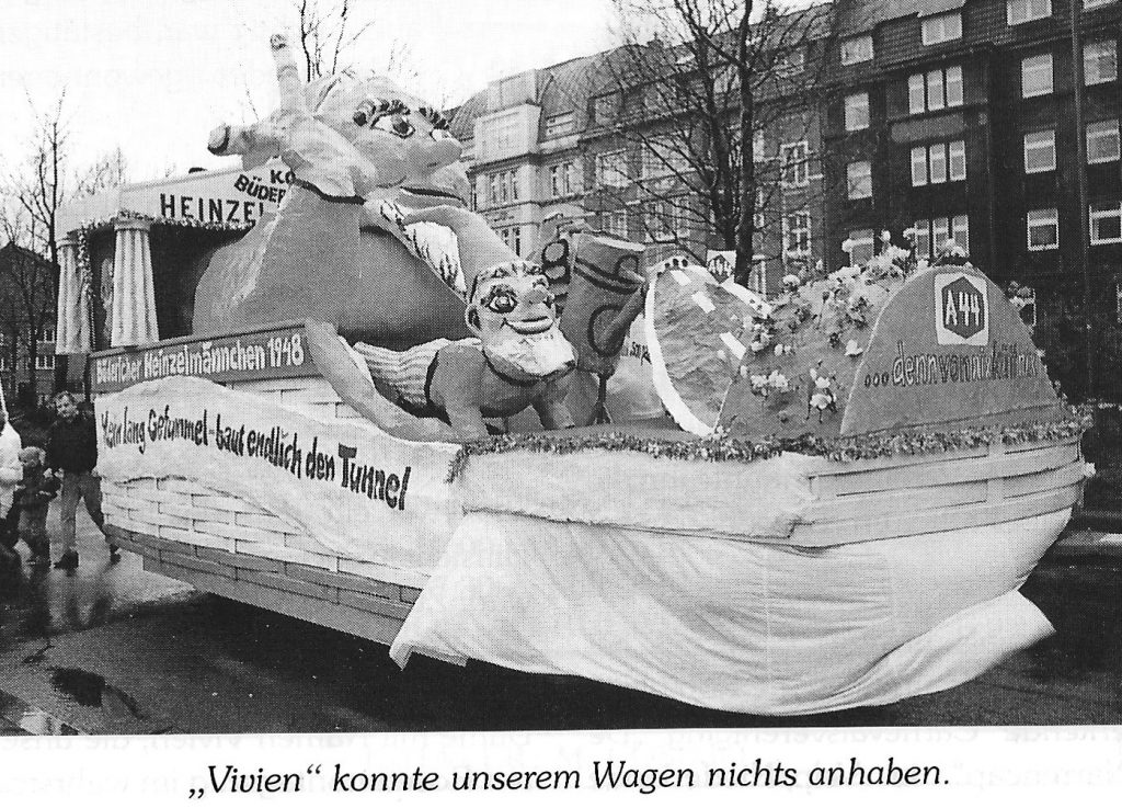 Rosenmontag: Ausfall wegen Sturm und Golfkrieg